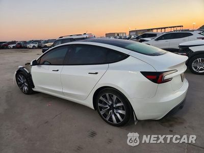 Drugie zdjęcie samochodu z przodu: 2024 TESLA MODEL 3 VIN:5YJ3E1EBXRF793255 - miniatura