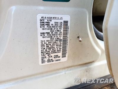Zdjęcie 14 z 14 samochodu: 2009 NISSAN MURANO S VIN:JN8AZ18U69W022641 - miniatura