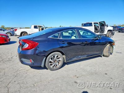 Trzecie zdjęcie samochodu z tyłu: 2016 HONDA CIVIC EX VIN:19XFC2F77GE012519 - miniatura