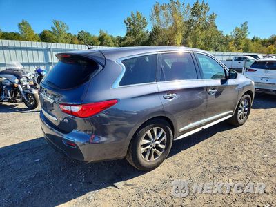 Trzecie zdjęcie samochodu z tyłu: 2014 INFINITI QX60 BASE VIN:5N1AL0MM3EC504410 - miniatura