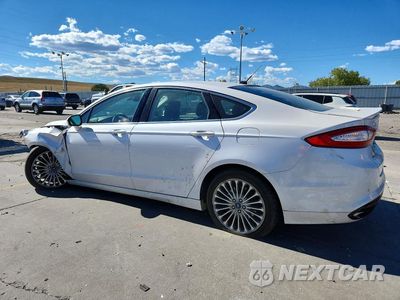 Drugie zdjęcie samochodu z przodu: 2014 FORD FUSION TITANIUM VIN:3FA6P0K93ER190424 - miniatura