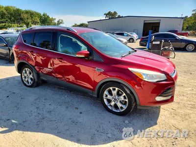 Czwarte zdjęcie samochodu z boku: 2015 FORD ESCAPE TITANIUM VIN:1FMCU0J9XFUB89591 - miniatura