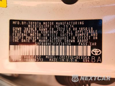 Zdjęcie 13 z 13 samochodu: 2015 TOYOTA COROLLA S VIN:5YFBURHE3FP238134 - miniatura
