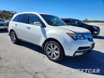 Czwarte zdjęcie samochodu z boku: 2013 ACURA MDX ADVANCE VIN:2HNYD2H61DH523986 - miniatura