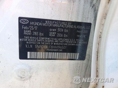Zdjęcie 12 z 12 samochodu: 2017 HYUNDAI ELANTRA SE VIN:5NPD74LF8HH196501 - miniatura