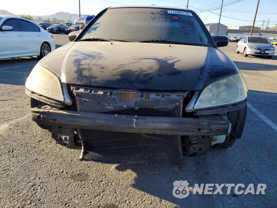 Piąte zdjęcie samochodu w środku: 2005 HONDA CIVIC LX VIN:2HGES16575H633530 - miniatura