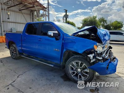 Czwarte zdjęcie samochodu z boku: 2025 CHEVROLET SILVERADO C1500 LT VIN:3GCPACED1SG210002 - miniatura