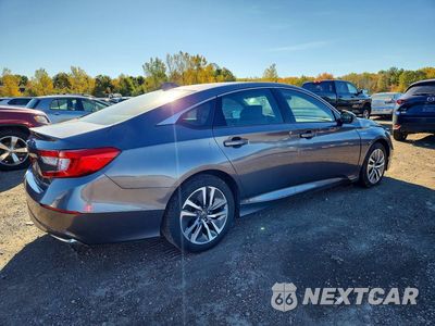 Trzecie zdjęcie samochodu z tyłu: 2018 HONDA ACCORD HYBRID VIN:1HGCV3F19JA015366 - miniatura