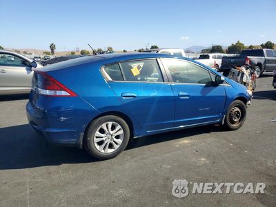 Trzecie zdjęcie samochodu z tyłu: 2013 HONDA INSIGHT EX VIN:JHMZE2H72DS004372 - miniatura