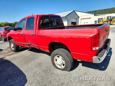Drugie zdjęcie samochodu z przodu: 2005 DODGE RAM 2500 ST VIN:3D7KS28D95G850403 - miniatura