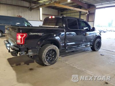 Trzecie zdjęcie samochodu z tyłu: 2016 FORD F150 SUPERCREW VIN:1FTEW1EFXGFD22241 - miniatura