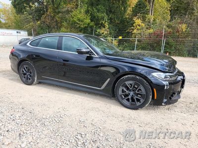 Czwarte zdjęcie samochodu z boku: 2024 BMW I4 XDRIVE 40 VIN:WBY83FB02RFS93631 - miniatura