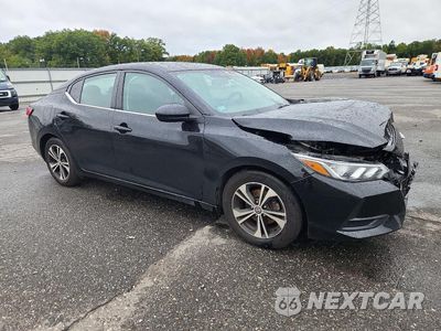 Czwarte zdjęcie samochodu z boku: 2023 NISSAN SENTRA SV VIN:3N1AB8CV7PY280653 - miniatura