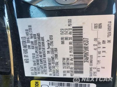 Zdjęcie 12 z 12 samochodu: 2017 FORD FUSION SE VIN:3FA6P0H75HR145317 - miniatura