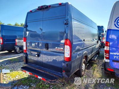 Trzecie zdjęcie samochodu z tyłu: 2020 RAM PROMASTER 3500 VF DELIVERY VAN VIN:3C6URVJGXLE129348 - miniatura