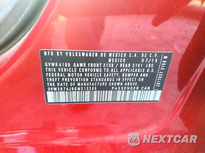 Zdjęcie 12 z 12 samochodu: 2016 VOLKSWAGEN JETTA S VIN:3VW267AJ9GM213265 - miniatura