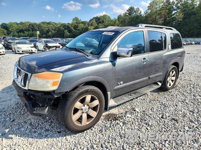2008 NISSAN ARMADA SE FFV 5N1BA08D38N606528 - główne zdjęcie licytacji z USA - miniatura