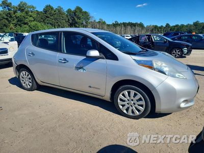Czwarte zdjęcie samochodu z boku: 2013 NISSAN LEAF S VIN:1N4AZ0CP0DC406664 - miniatura