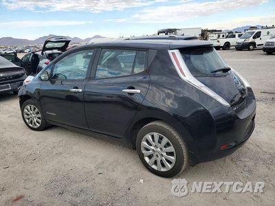Drugie zdjęcie samochodu z przodu: 2014 NISSAN LEAF S VIN:1N4AZ0CP0EC330672 - miniatura