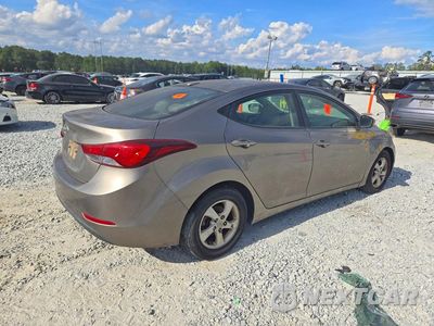 Trzecie zdjęcie samochodu z tyłu: 2014 HYUNDAI ELANTRA SE VIN:5NPDH4AE1EH520732 - miniatura