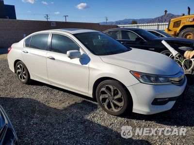Czwarte zdjęcie samochodu z boku: 2016 HONDA ACCORD EXL VIN:1HGCR3F80GA028517 - miniatura