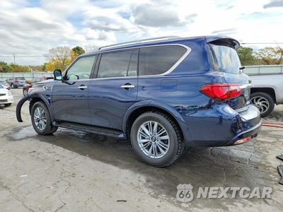 Drugie zdjęcie samochodu z przodu: 2019 INFINITI QX80 LUXE VIN:JN8AZ2NE8K9233329 - miniatura