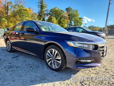 Czwarte zdjęcie samochodu z boku: 2019 HONDA ACCORD HYBRID EX VIN:1HGCV3F48KA008629 - miniatura