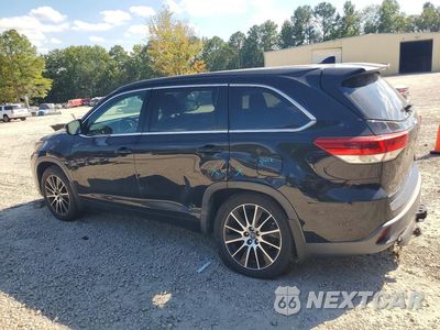 Drugie zdjęcie samochodu z przodu: 2017 TOYOTA HIGHLANDER SE VIN:5TDJZRFH5HS413729 - miniatura