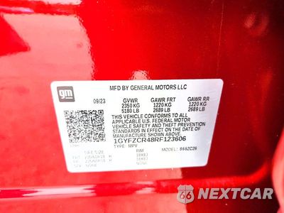 Zdjęcie 13 z 13 samochodu: 2024 CADILLAC XT4 PREMIUM LUXURY VIN:1GYFZCR48RF123606 - miniatura