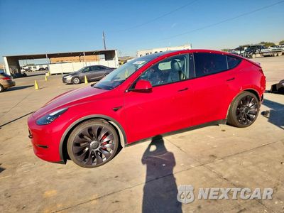 2021 TESLA MODEL Y 5YJYGDEFXMF269424 - główne zdjęcie licytacji z USA - miniatura