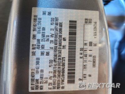 Zdjęcie 14 z 14 samochodu: 2022 FORD ESCAPE SEL VIN:1FMCU9H66NUB67375 - miniatura