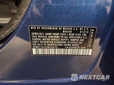 Zdjęcie 12 z 12 samochodu: 2015 VOLKSWAGEN JETTA SE VIN:3VWD17AJ2FM292574 - miniatura