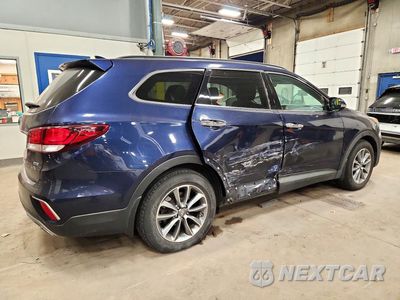 Trzecie zdjęcie samochodu z tyłu: 2018 HYUNDAI SANTA FE SE VIN:KM8SNDHF4JU260840 - miniatura