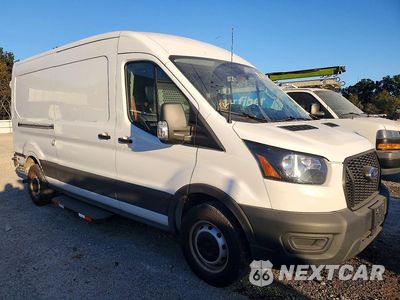 Czwarte zdjęcie samochodu z boku: 2024 FORD TRANSIT 350 DELIVERY VAN VIN:1FTBW9C80RKA27682 - miniatura
