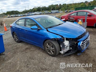 Czwarte zdjęcie samochodu z boku: 2018 HYUNDAI ELANTRA VALUE EDITION VIN:5NPD84LF1JH224612 - miniatura
