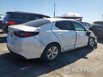 Trzecie zdjęcie samochodu z tyłu: 2015 KIA OPTIMA HYBRID VIN:KNAGM4AD1F5086469 - miniatura
