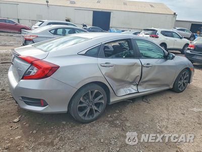 Trzecie zdjęcie samochodu z tyłu: 2021 HONDA CIVIC SPORT VIN:2HGFC2F82MH504238 - miniatura