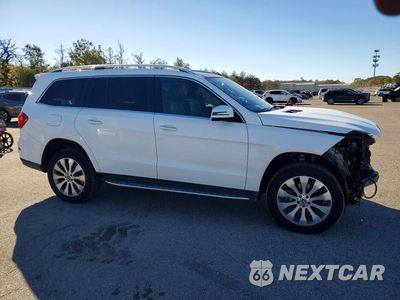Czwarte zdjęcie samochodu z boku: 2019 MERCEDES-BENZ GLS 450 4MATIC VIN:4JGDF6EE6KB209382 - miniatura