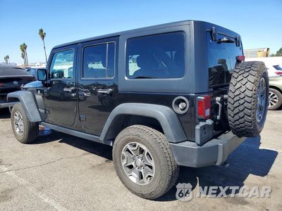 Drugie zdjęcie samochodu z przodu: 2017 JEEP WRANGLER UNLIMITED RUBICON VIN:1C4BJWFG3HL666504 - miniatura