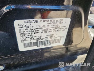 Zdjęcie 12 z 12 samochodu: 2015 INFINITI Q50 PREMIUM VIN:JN1BV7AP7FM339180 - miniatura