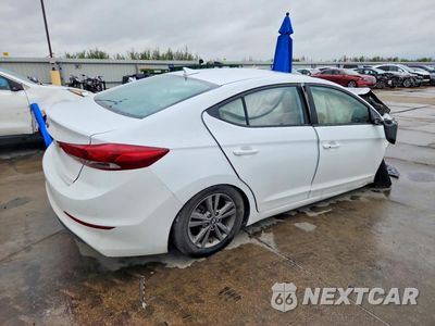 Trzecie zdjęcie samochodu z tyłu: 2018 HYUNDAI ELANTRA VALUE EDITION VIN:5NPD84LF5JH255376 - miniatura