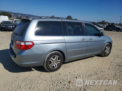 Trzecie zdjęcie samochodu z tyłu: 2006 HONDA ODYSSEY EXL VIN:5FNRL387X6B081939 - miniatura