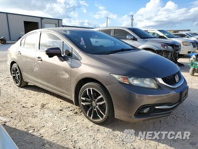 Czwarte zdjęcie samochodu z boku: 2014 HONDA CIVIC EXL VIN:19XFB2F93EE055949 - miniatura