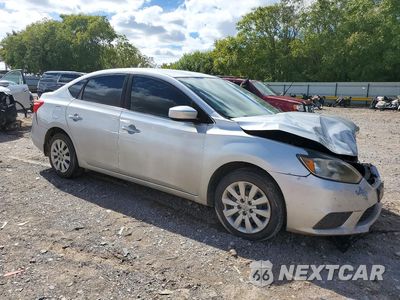 Czwarte zdjęcie samochodu z boku: 2016 NISSAN SENTRA S VIN:3N1AB7AP8GY273161 - miniatura