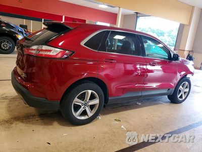 Trzecie zdjęcie samochodu z tyłu: 2019 FORD EDGE SEL VIN:2FMPK4J92KBB91690 - miniatura