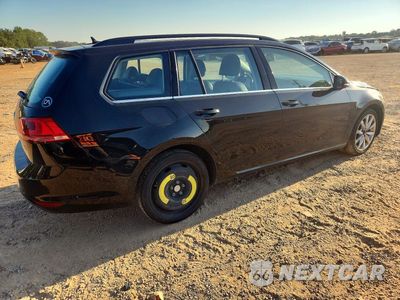 Trzecie zdjęcie samochodu z tyłu: 2016 VOLKSWAGEN GOLF SPORTWAGEN S VIN:3VWC17AU8GM517149 - miniatura