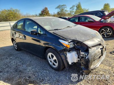 Czwarte zdjęcie samochodu z boku: 2013 TOYOTA PRIUS ONE VIN:JTDKN3DU3D5584833 - miniatura