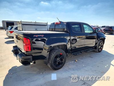 Trzecie zdjęcie samochodu z tyłu: 2018 CHEVROLET COLORADO LT VIN:1GCGTCEN6J1245537 - miniatura