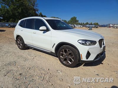 Czwarte zdjęcie samochodu z boku: 2022 BMW X3 XDRIVE30I VIN:5UX53DP09N9K50770 - miniatura