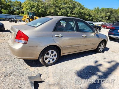 Trzecie zdjęcie samochodu z tyłu: 2008 KIA SPECTRA LX VIN:KNAFE121885548153 - miniatura